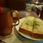 LUMIX DMC-LX3で上島珈琲でチーズトーストとアイスコーヒー