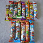 うまい棒集め、目標達成合計13種類ゲット