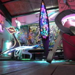 ネオンアーティスト安彦哲男さんのアトリエ訪問