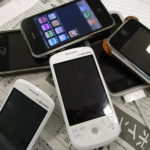 iPhone 3Gが3台、iPhone 3GSが1台、Android HT-03Aが2台