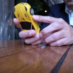 246 cafe でランチ兼フェラーリの足回りを見てなぞをとく