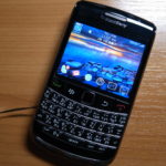 Blackberry Bold 9700の使い方：業務連絡（タイ）
