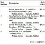 iTunes Store で買った iPad 対応App /Receipt Date: 10/07/21