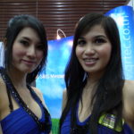 Thailand Mobile Expo 2010 のコンパニオン１３名
