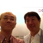 林信行さんに遭遇するもiPhone 4Sしかなくしかも暗い