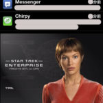 メッセージが届くと、トゥポルが通知してくれる：iPhone 5