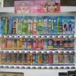 徒歩30歩以内の自動販売機４台を撮って来た。