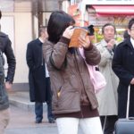 渋谷ハチ公撮りの人々：街中スナップ写真
