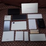 モバイルバッテリーは並べて楽しむものです。（14個）