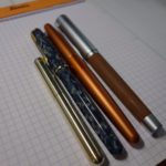 愛用の万年筆はいま。持ち歩き用としてKaweco社製の万年筆。 