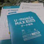 iPad mini 4 でU-mobile MAX（25GB）使い