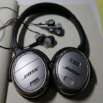 BOSE QuietComfort3 と新旧の In-Ear headphones