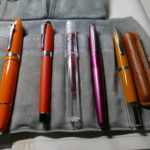 愛用の万年筆はいま。（2018年6月）